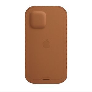 Apple IPhone 12 Pro Max Leather Sleeve- Saddle Brown